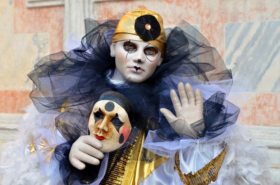 Девушка Венеция карнавал