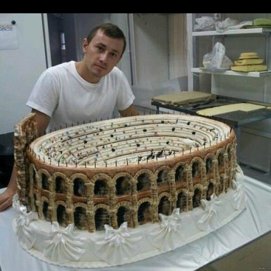 Торт кирпич для строителя