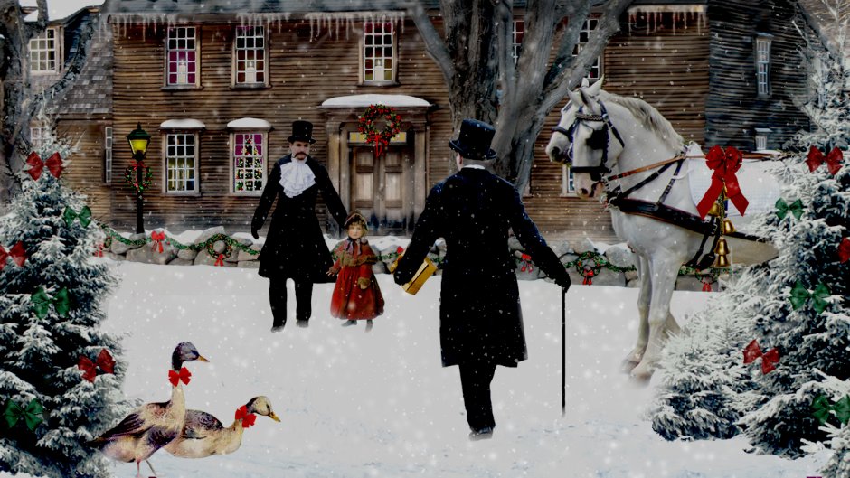 Рождественские традиции викторианской Англии