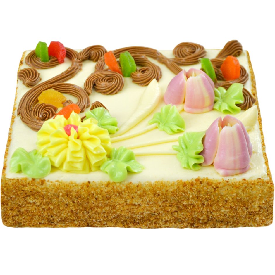 Торт Рыжик с днем рождения Мише