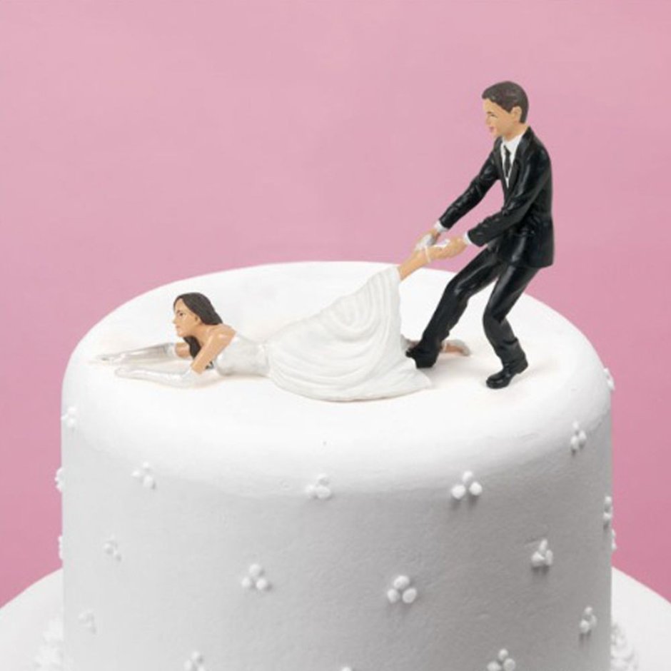 Свадебный торт прямоугольный