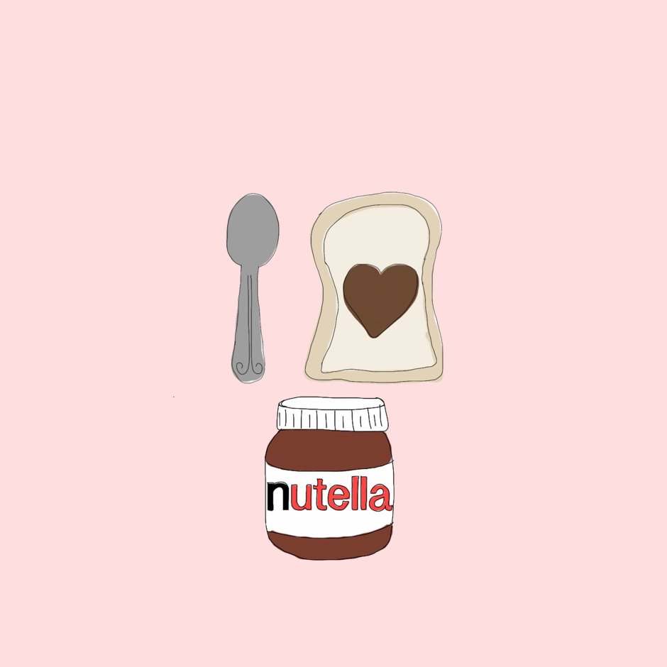 Милые рисунки Nutella