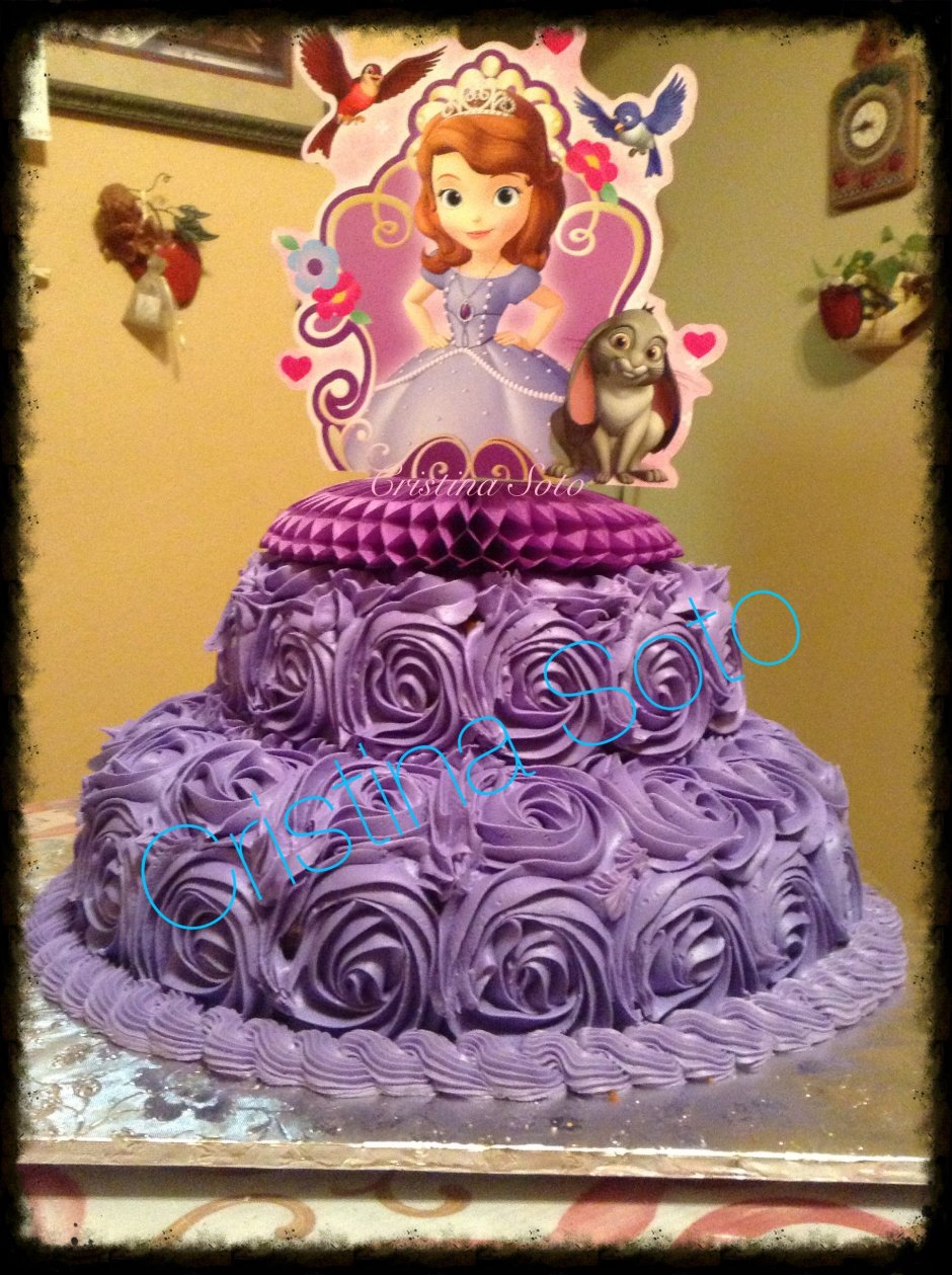 Тортик принцесса София