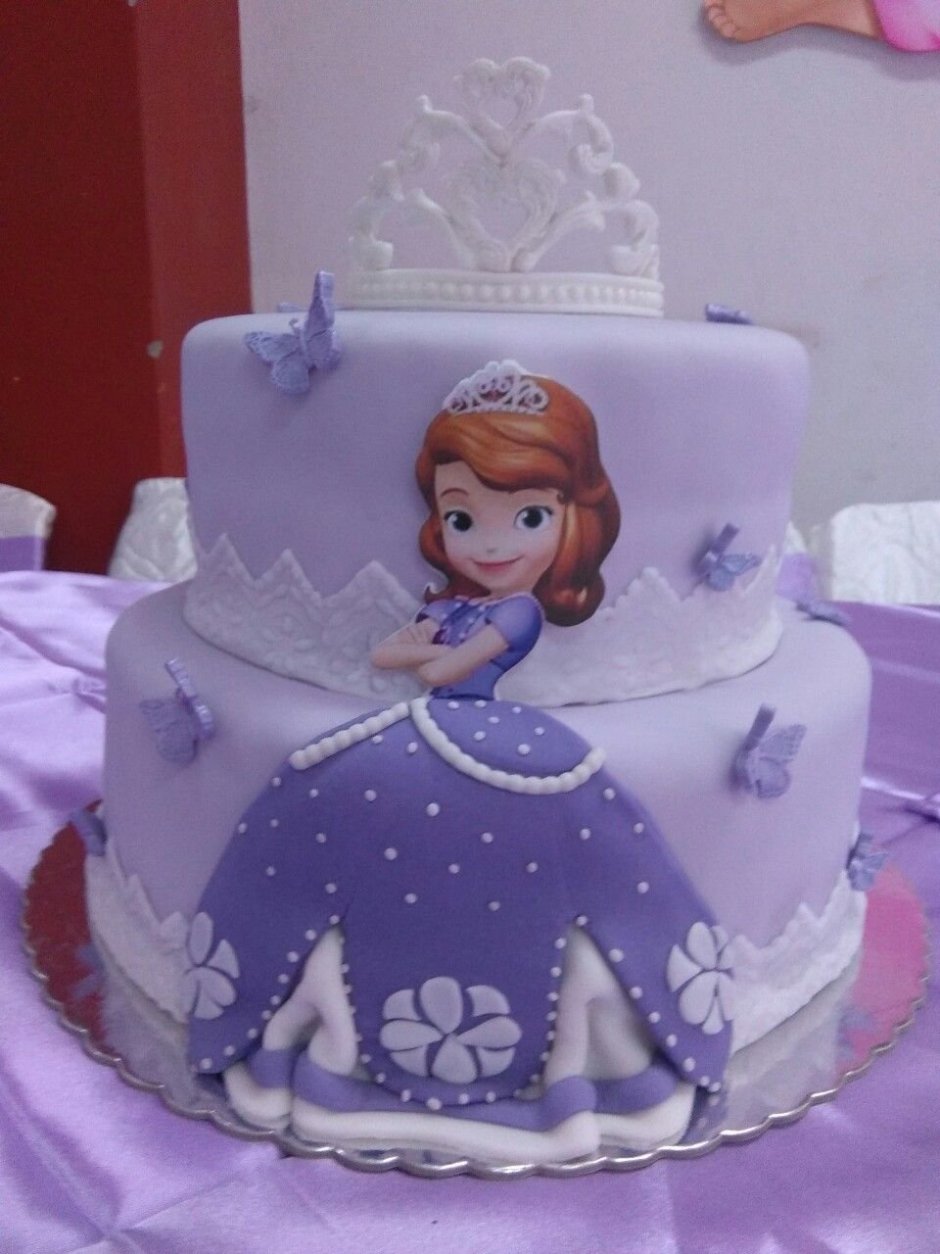 Картинка на торт Софья 3 года