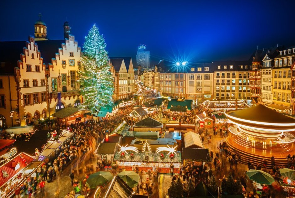 Frankfurter Weihnachtsmarkt, Франкфурт, Германия