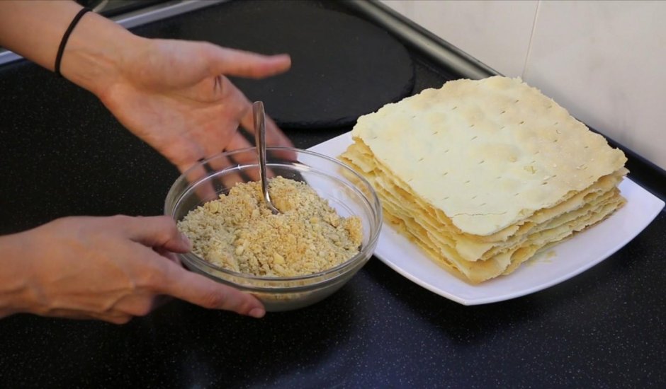Крем-пломбир для торта со сметаной и кукурузным крахмалом