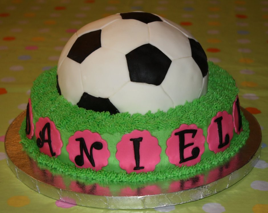 Торт футбольный мяч МК