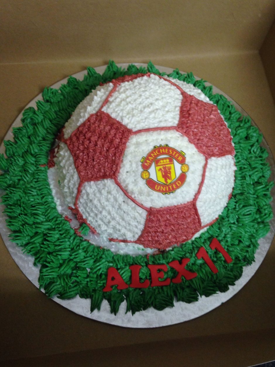 Манчестер мяч торт