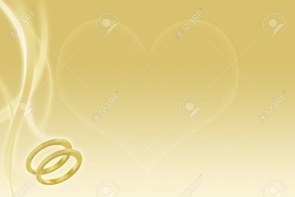 Приглашение на золотую свадьбу фон