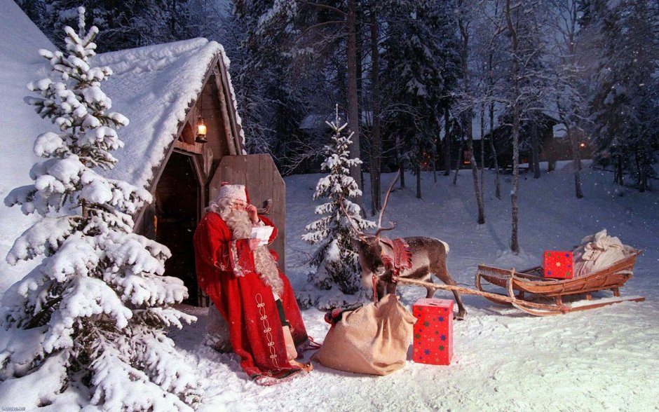 Лапландия Хижина Санта Клауса