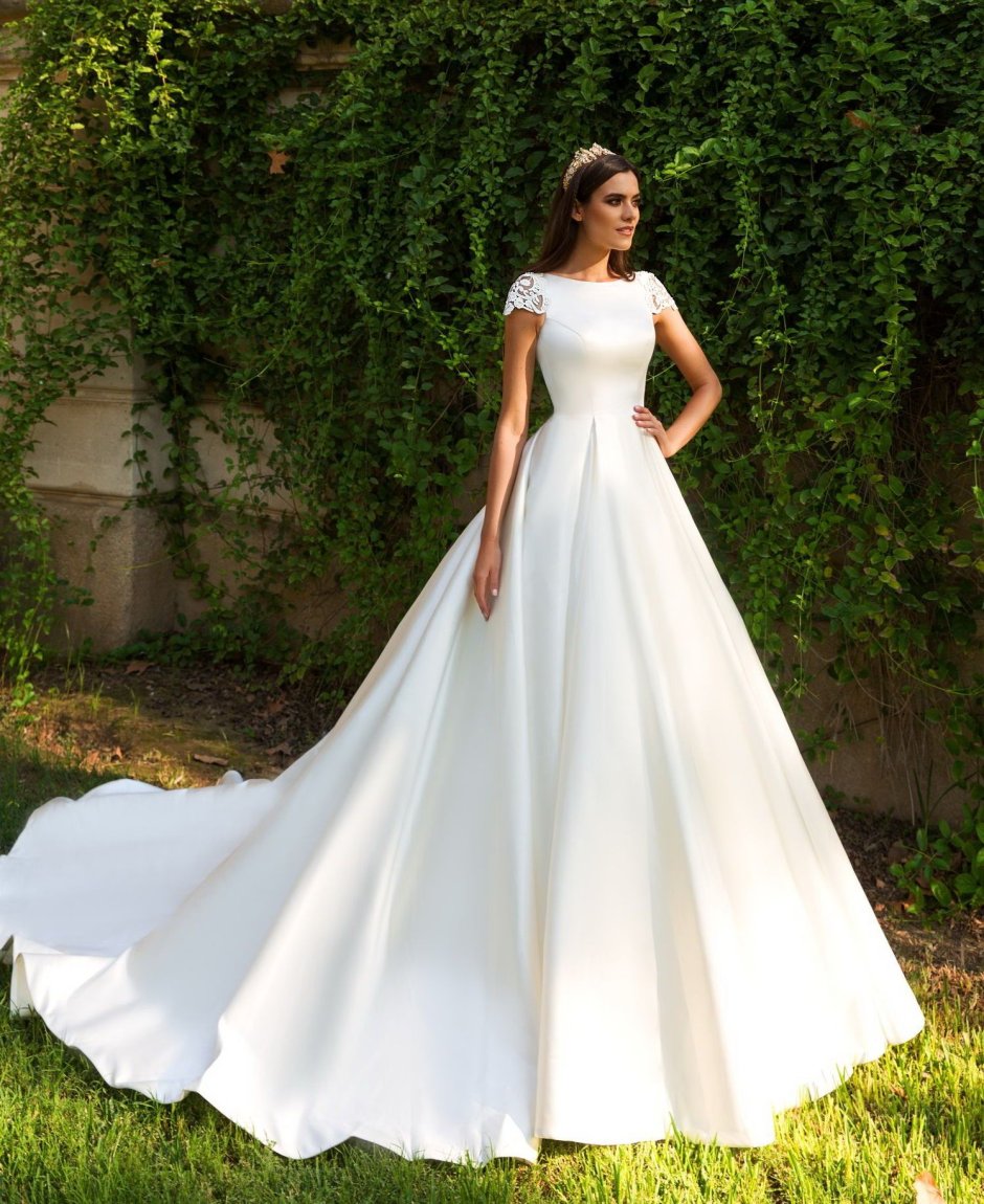 Скромное платье на свадьбу