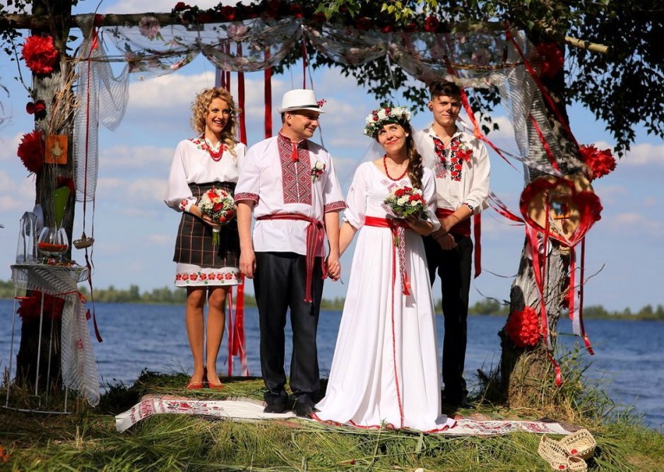 Свадьба в украинском стиле
