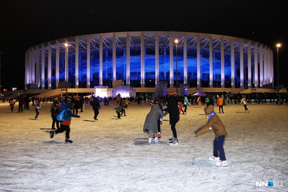 Каток на стадионе Нижний Новгород