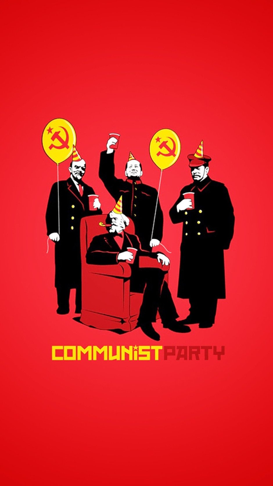 Коммунистические обои на телефон