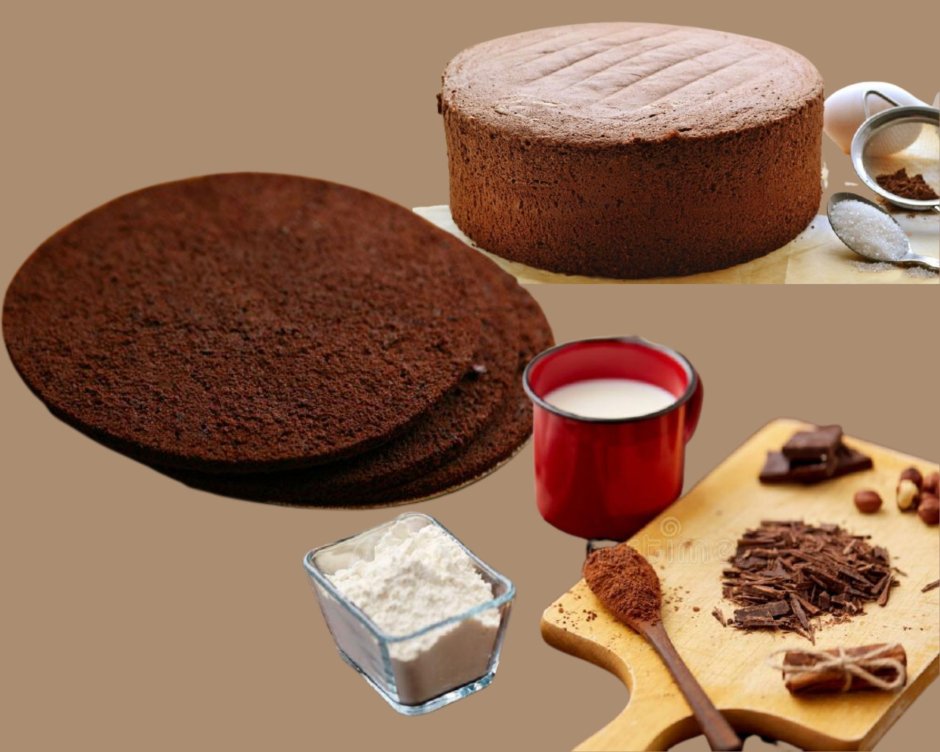 Торт Наполеон какао-какао