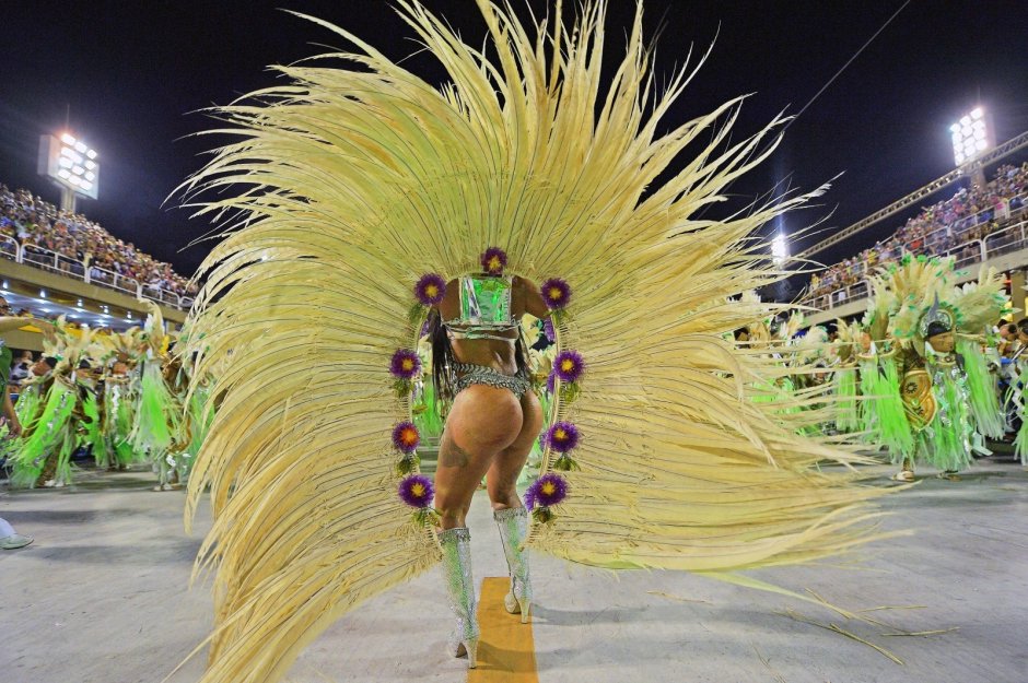Праздничное шествие в Рио-де-Жанейро