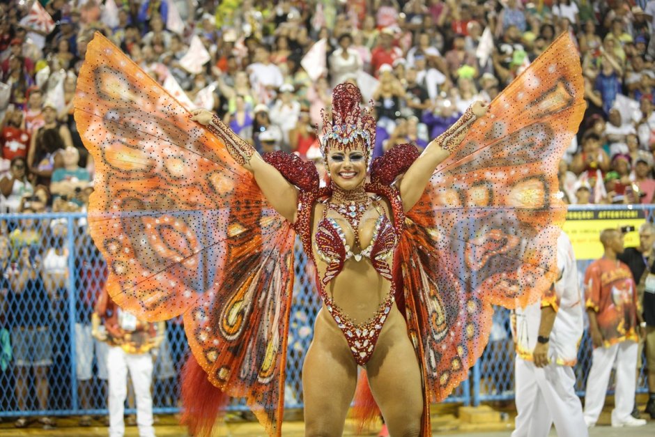 Вивиана Кастро карнавал Бразилия