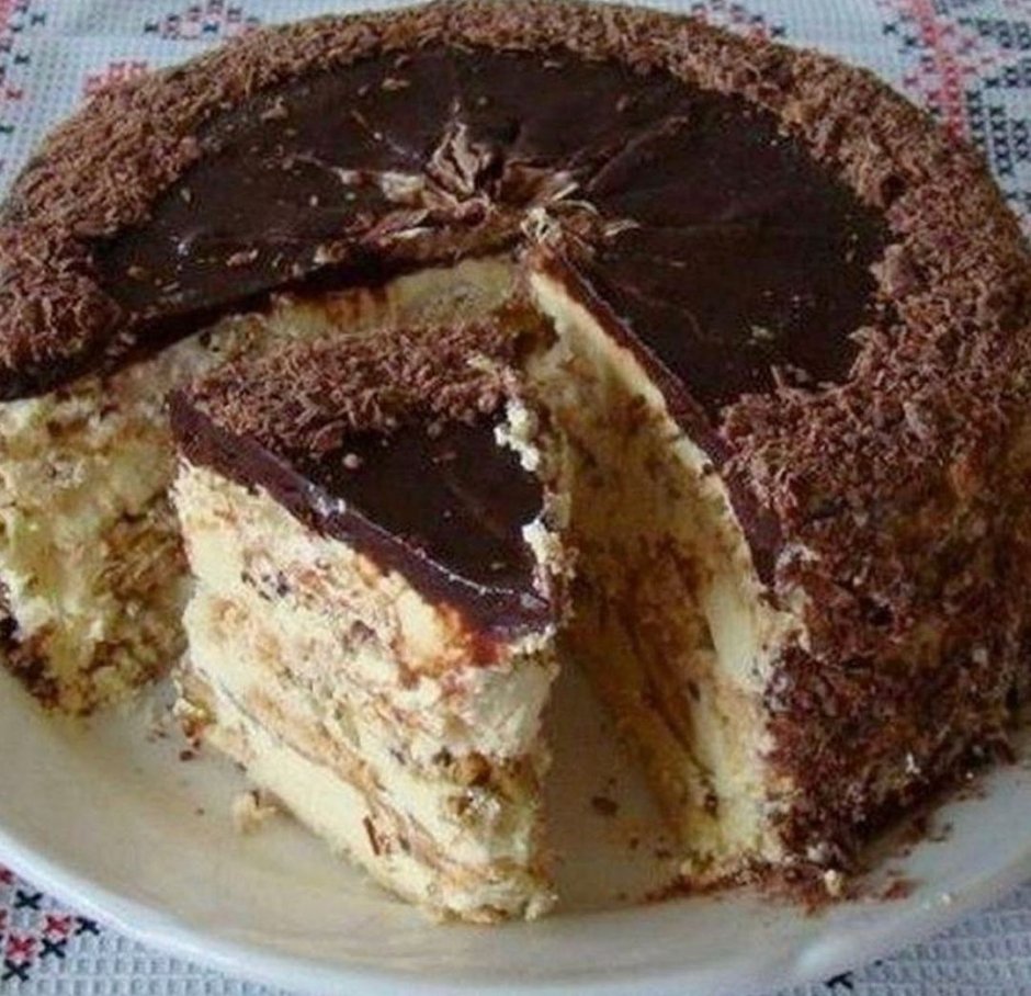 Торт кудряшка