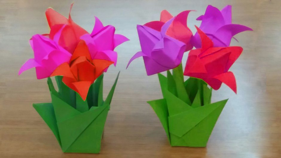 Сердечко оригами из бумаги схема для детей поэтапно
