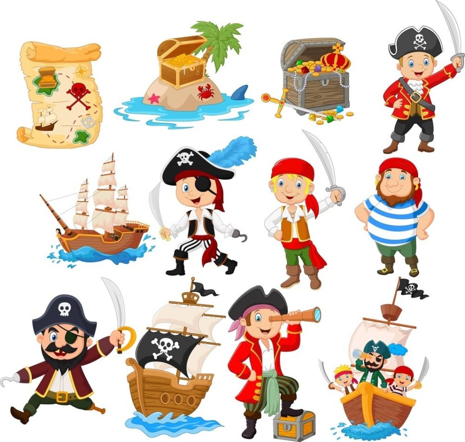 Пиратская тематика для детей