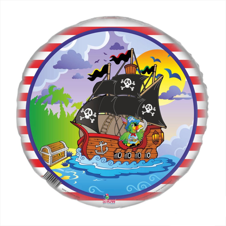 Пиратские эмблемы для детей