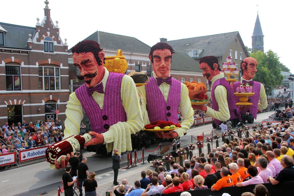 Фестиваль георгинов в Голландии