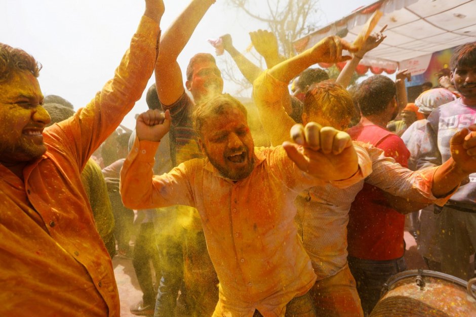 Holi Festival в Индии