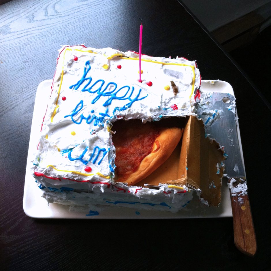 Торт себе на день рождения прикольные