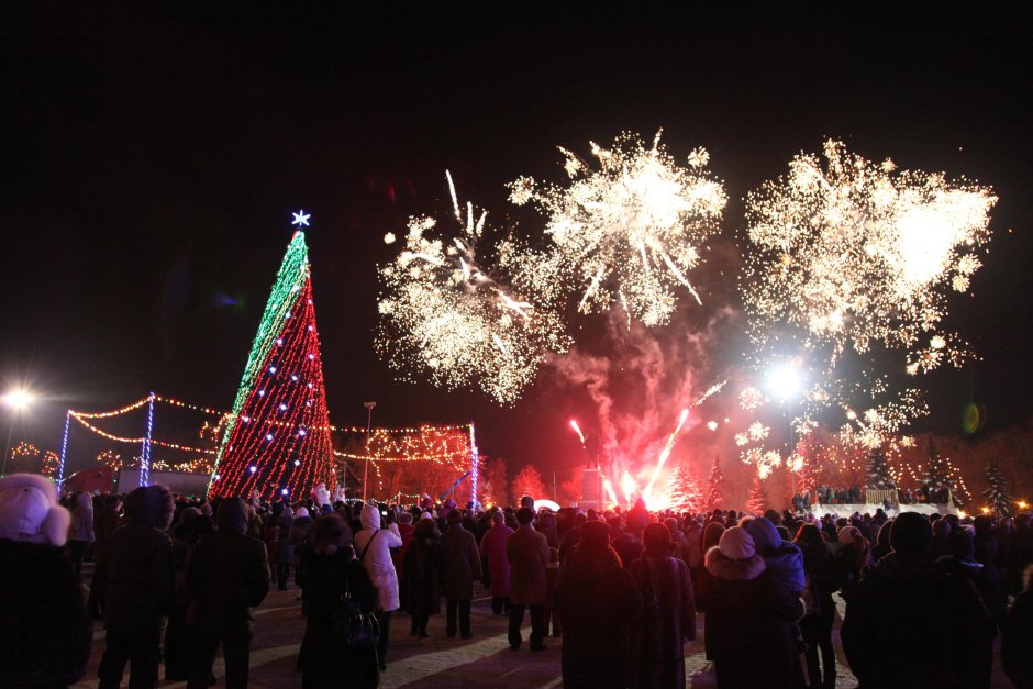 Салют на новый год Ульяновск