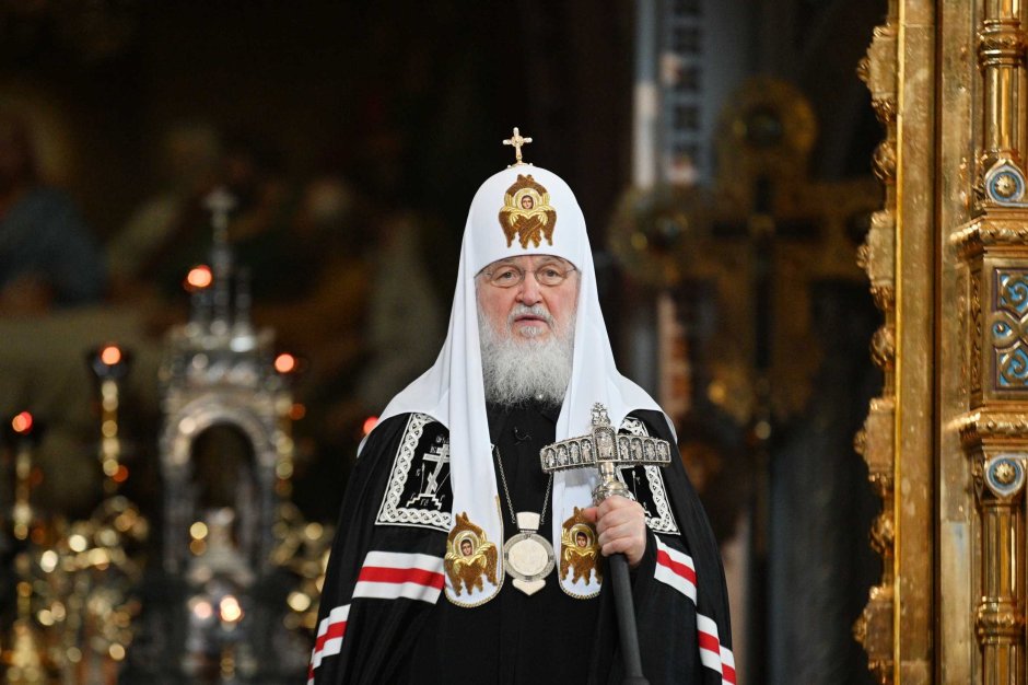 Патриарх Кирилл и Голощапов к в