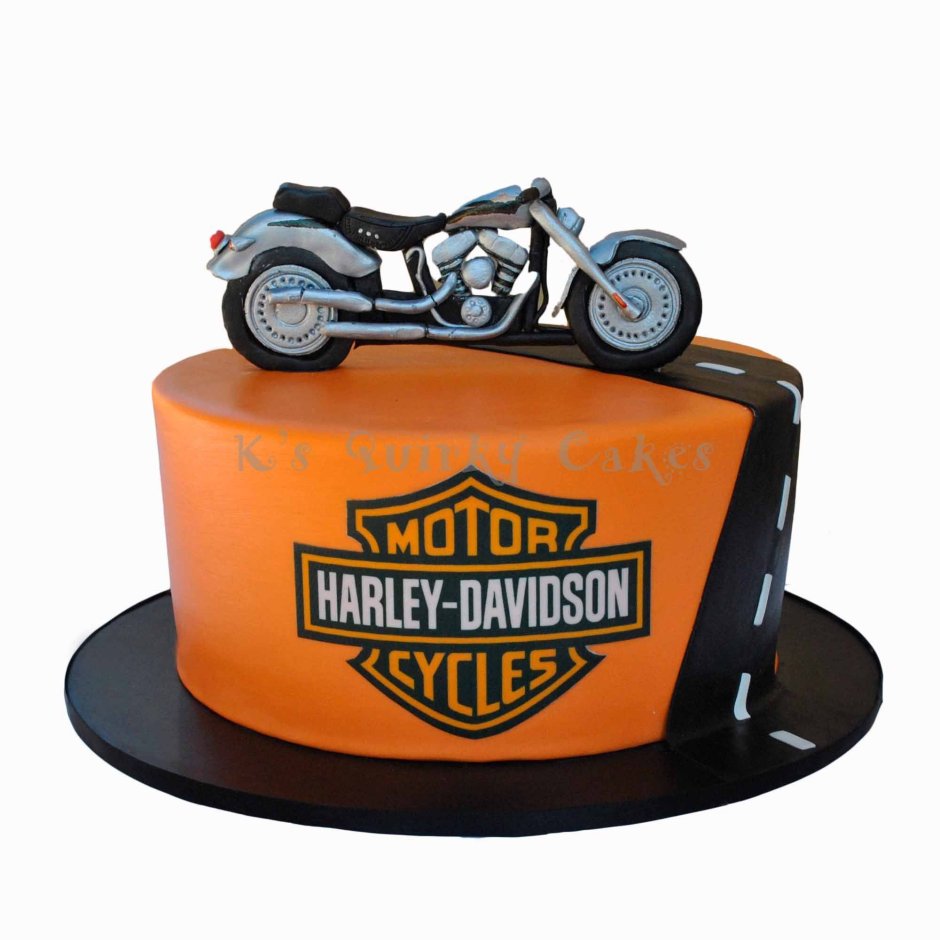 Торт мотоцикл Харлей