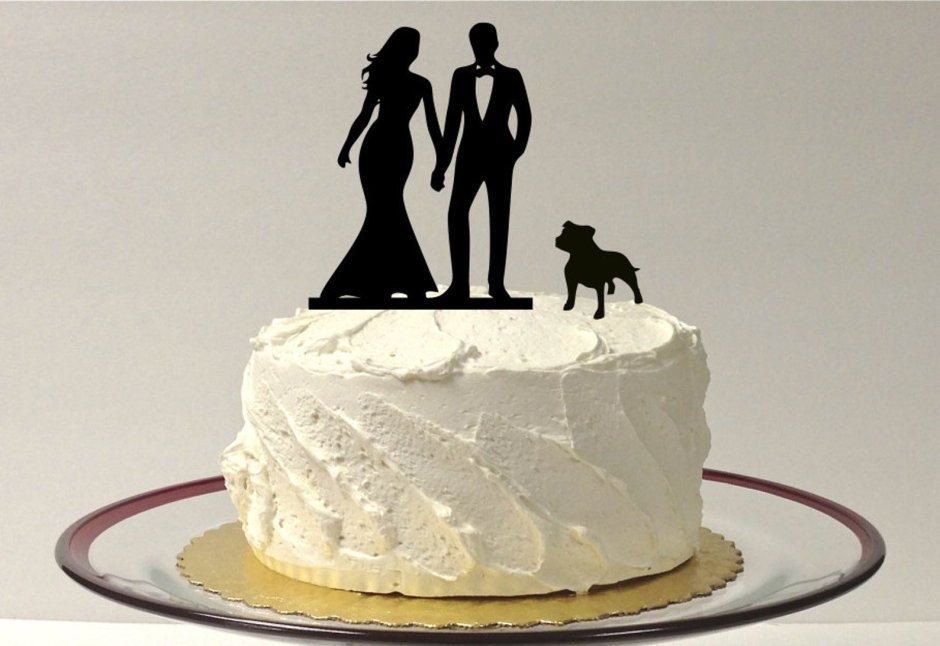 Фигурка на торт романтические