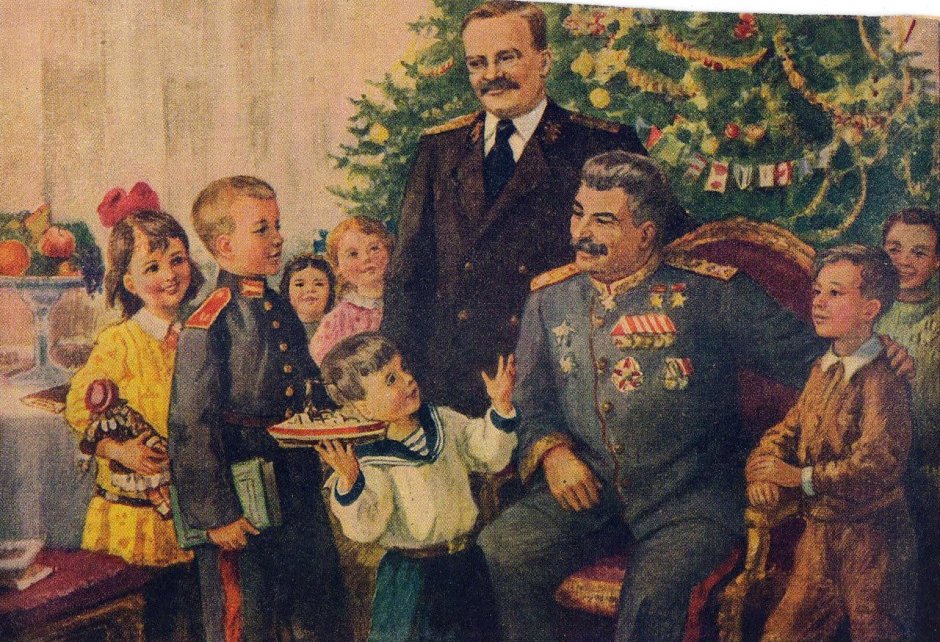 Ленинградские открытки с новым годом