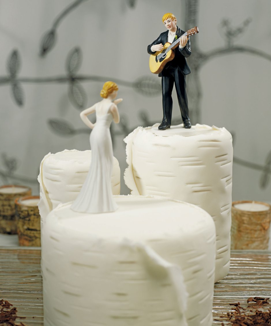 Свадебный торт жених убегает