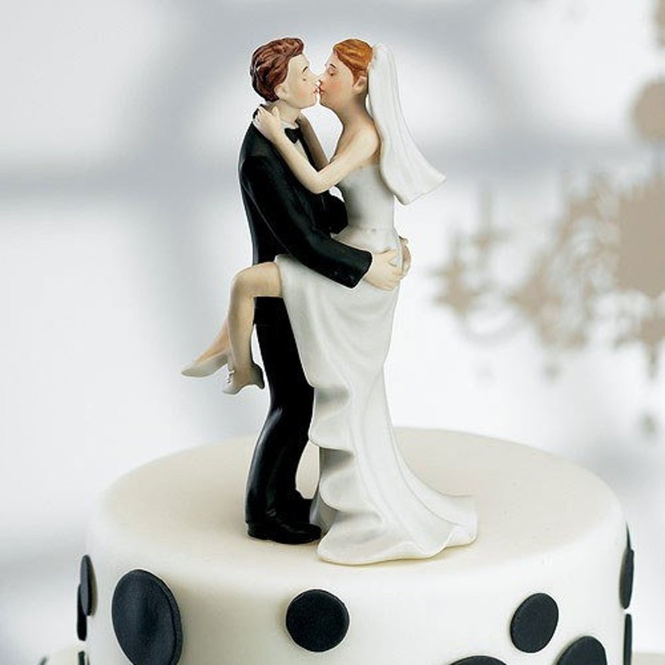 Украшение для торта жениха и невесты