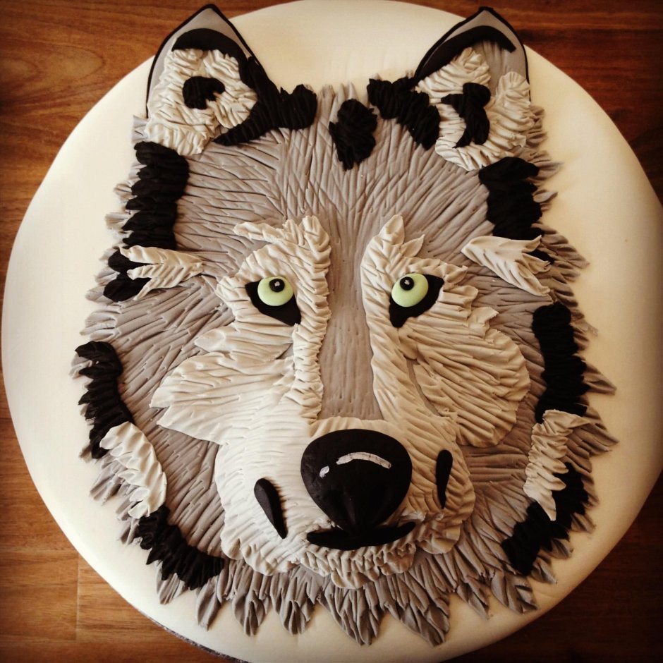 Торт в виде волка