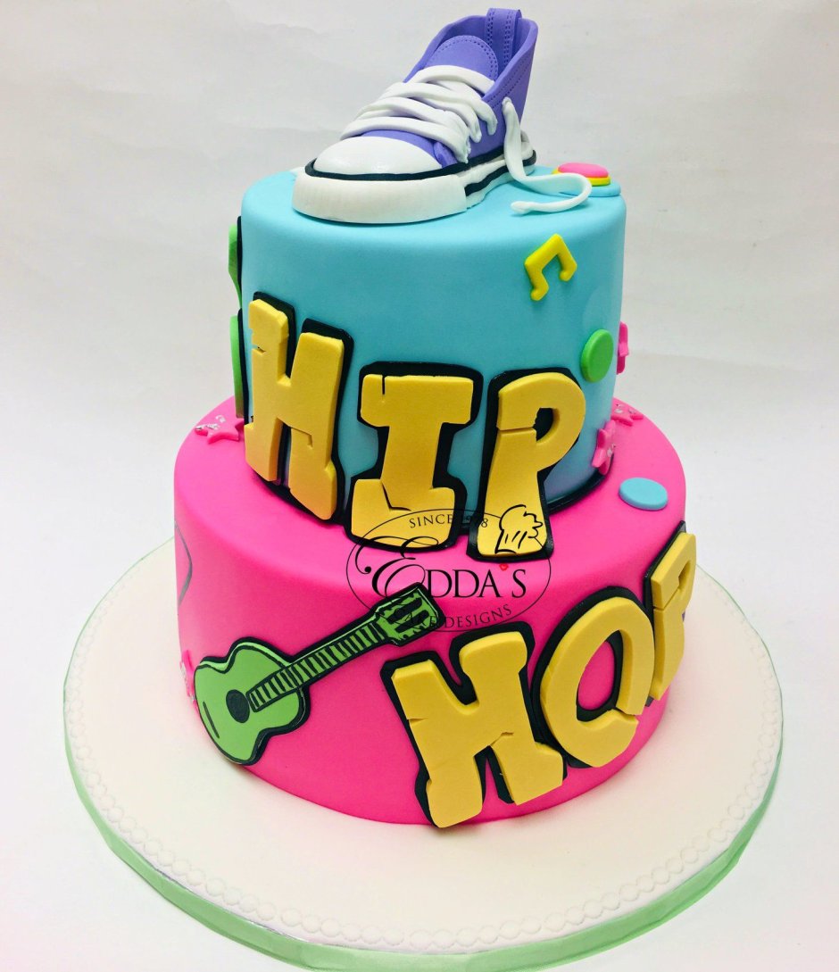 Торт в стиле хип хоп