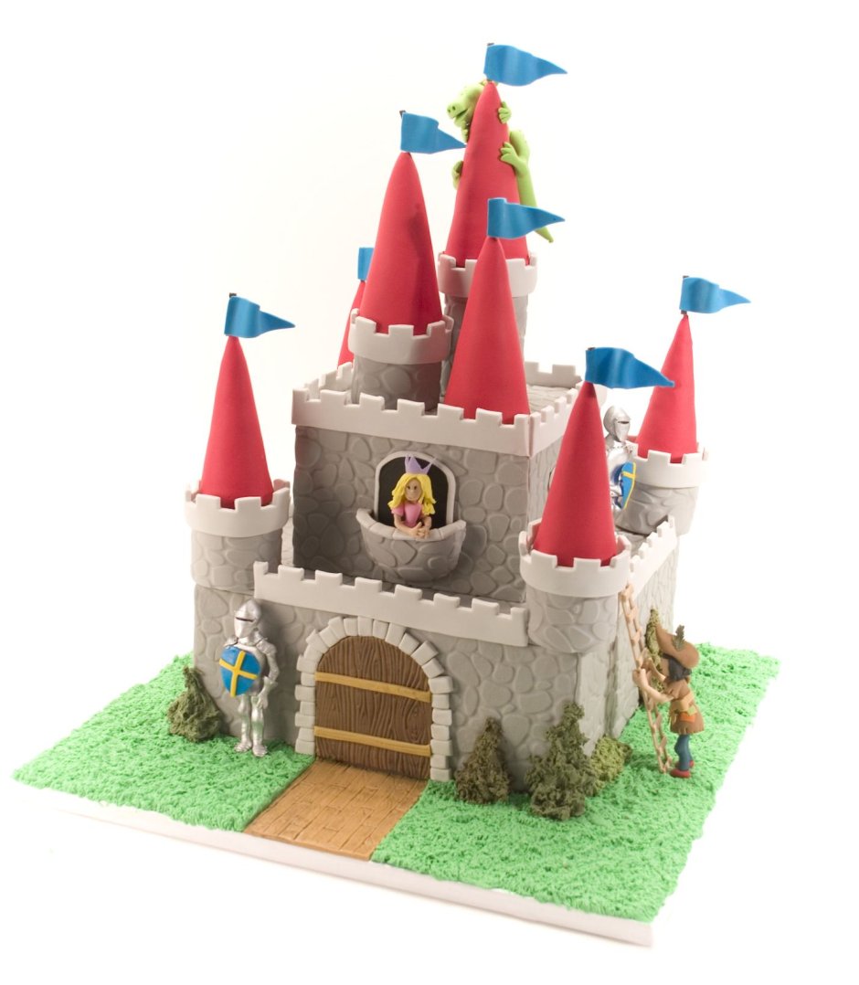 Торт замок большой