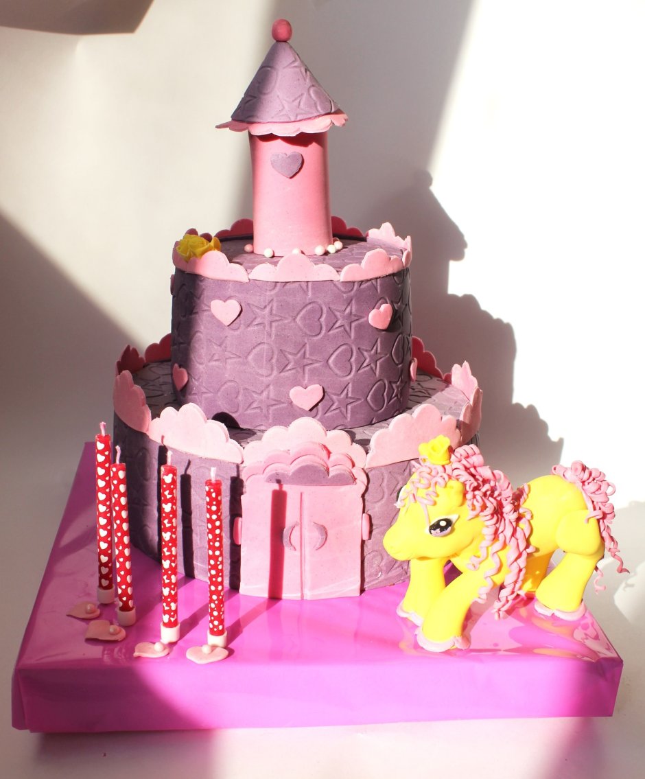 Торт замок принцессы Софии