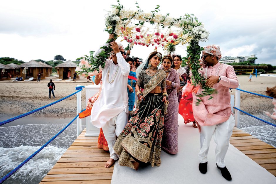 Свадьба для туристов в Индии