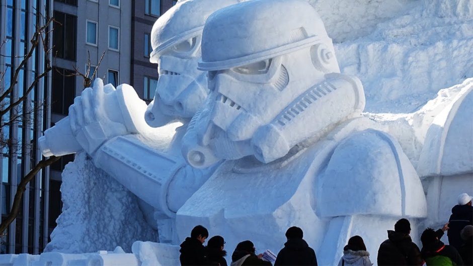 Фестиваль снежных фигур в Саппоро 2020