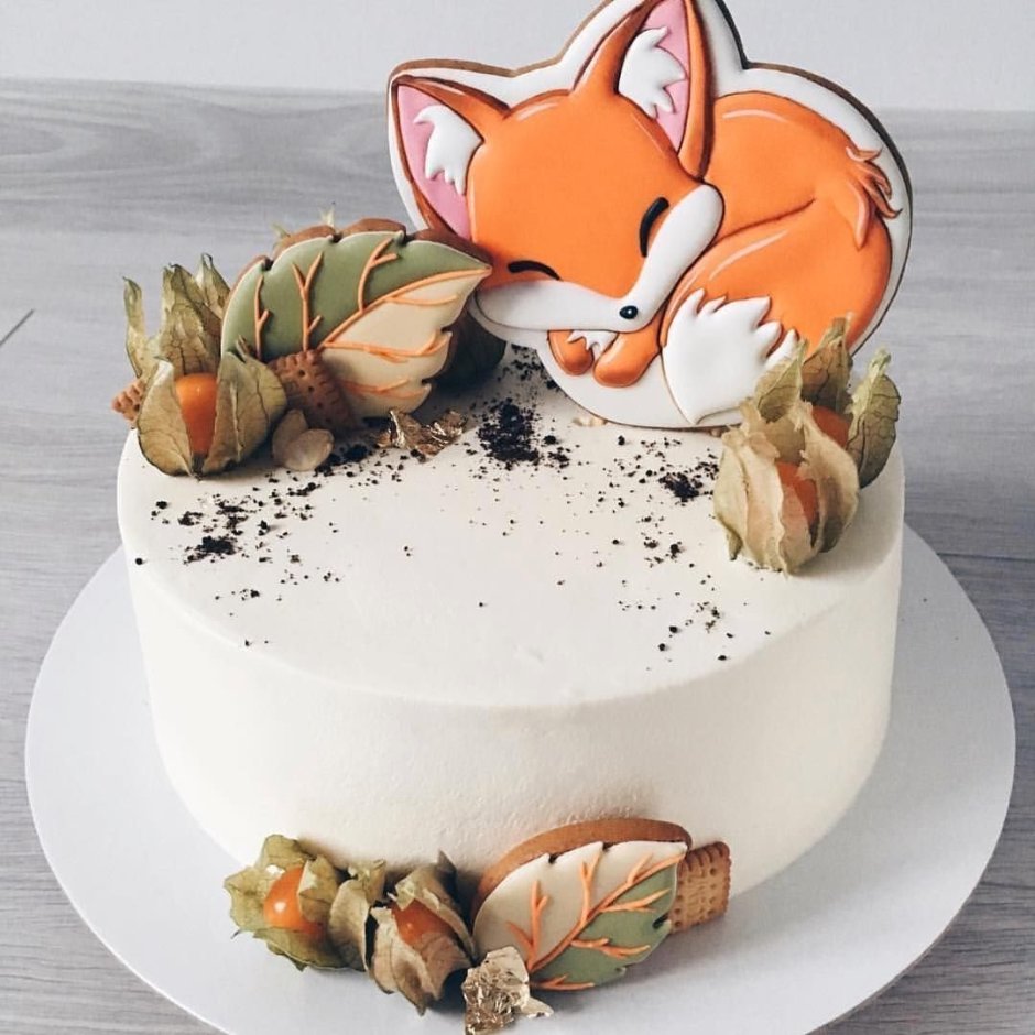 Креативный декор торта