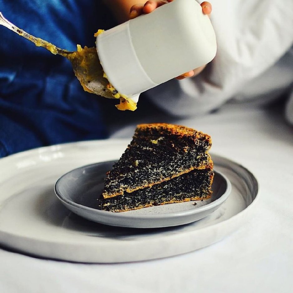 Маково-черничный торт Винервальд