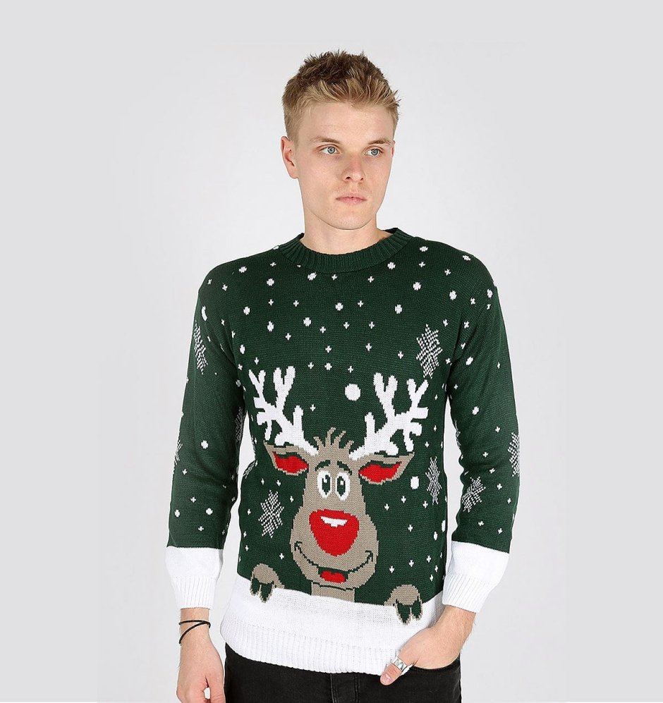 Рождественский свитер мужской