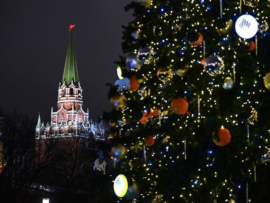 Новогодняя елка в Кремле 2022