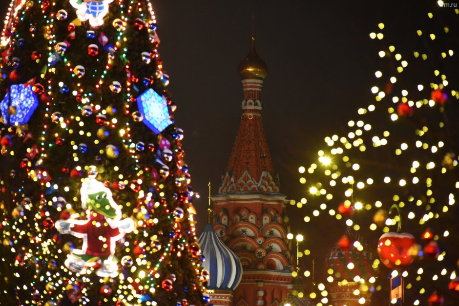 Москва Кремлевская елка 2022
