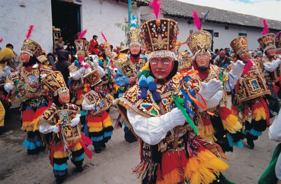 Фестиваль Девы Кармен де Чинча Перу