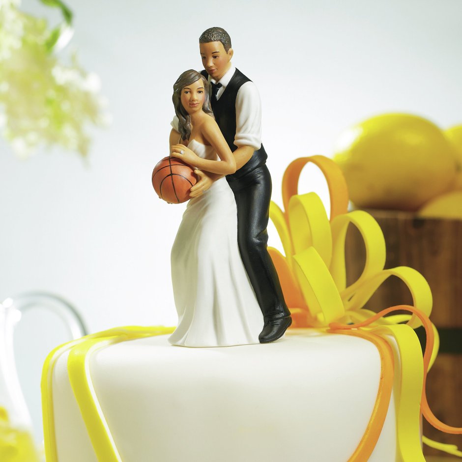 Свадебный торт для спортсменов