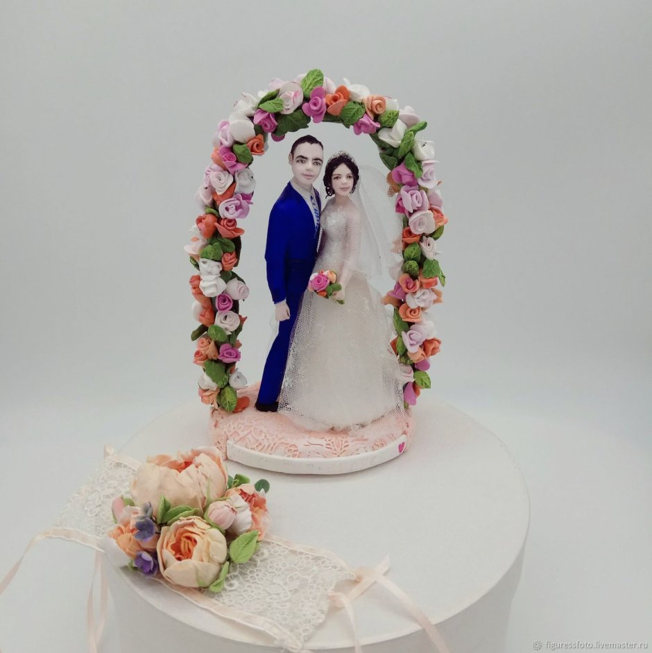 Фигурки на свадебный торт