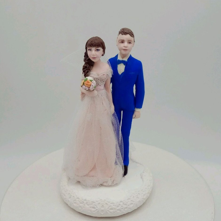 Свадебные статуэтки на торт